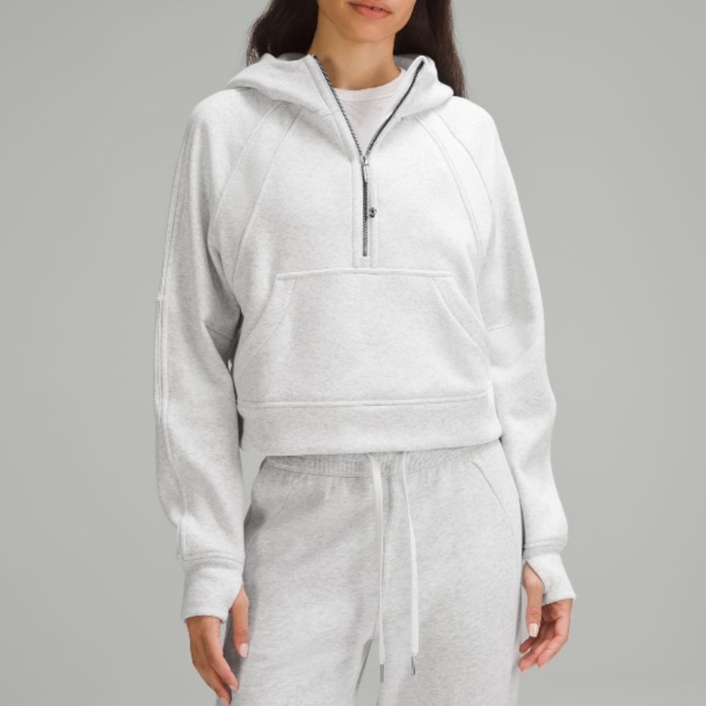 Lululemon Oversized Half Zip Scuba Plush